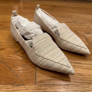 (New) Nicholas Kirkwood Neutral Beya Loafers/Flats - Size 10 Womens